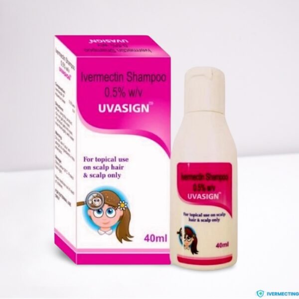 Uvasign Shampoo 0.5% - 5 packs Effective Treatment for Scalp Conditions