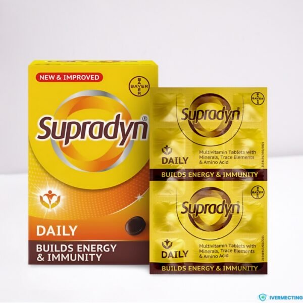 Supradyn Daily Multivitamin With Essential Zinc | Supports Immunity & Energy | 150 Tablets