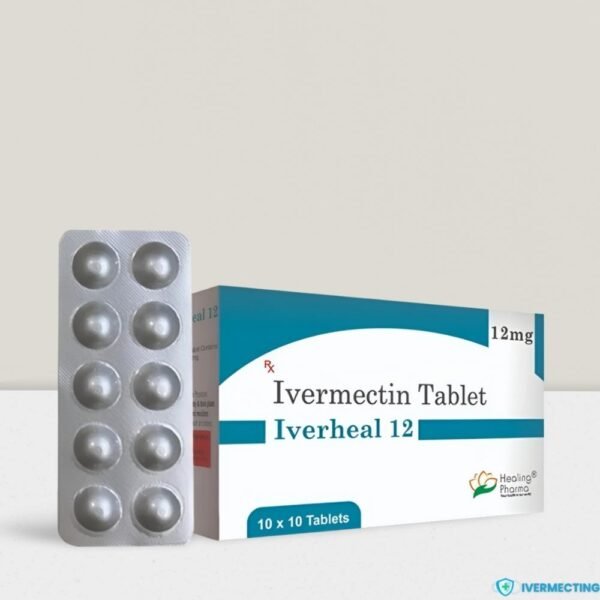 Iverheal 12mg Tablet - 100 Tablets